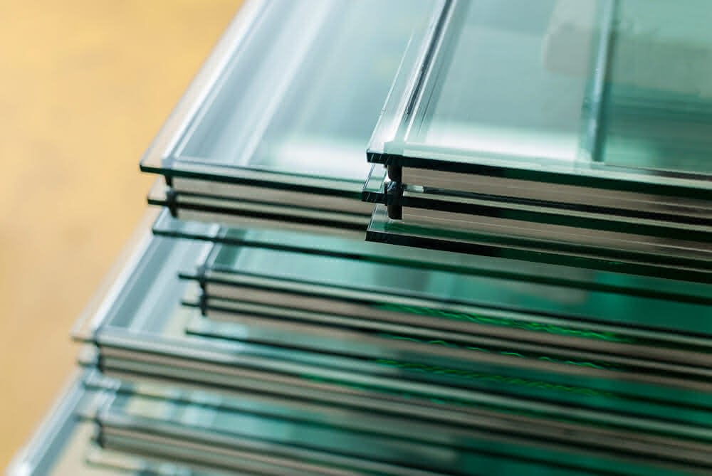 Double paned glass
