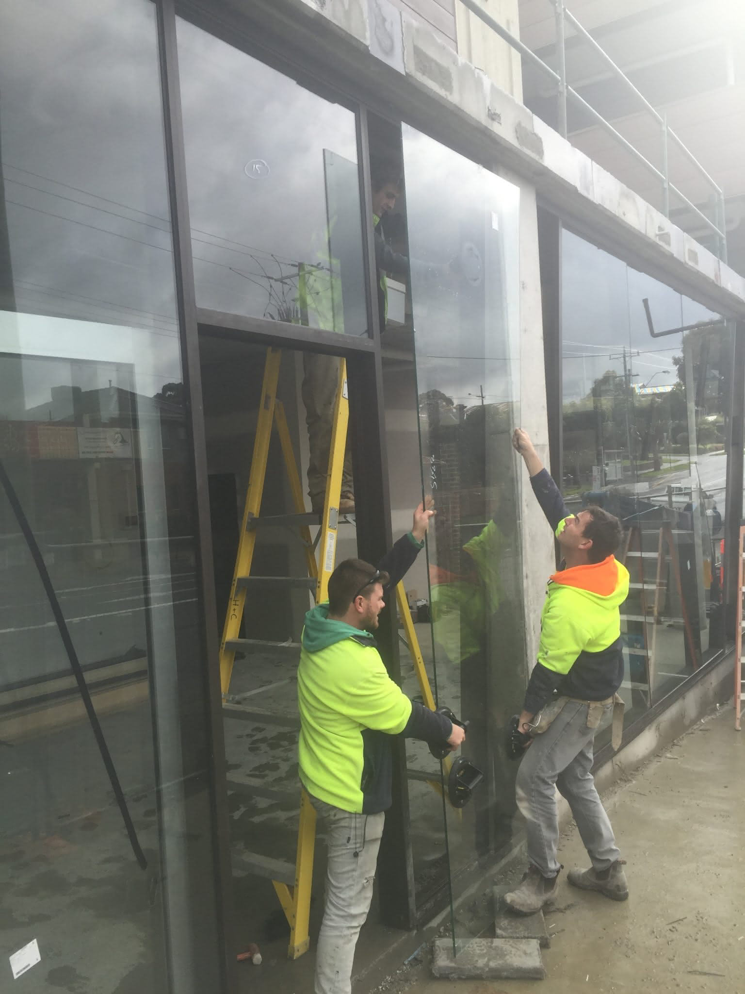 Commercial Glass Install