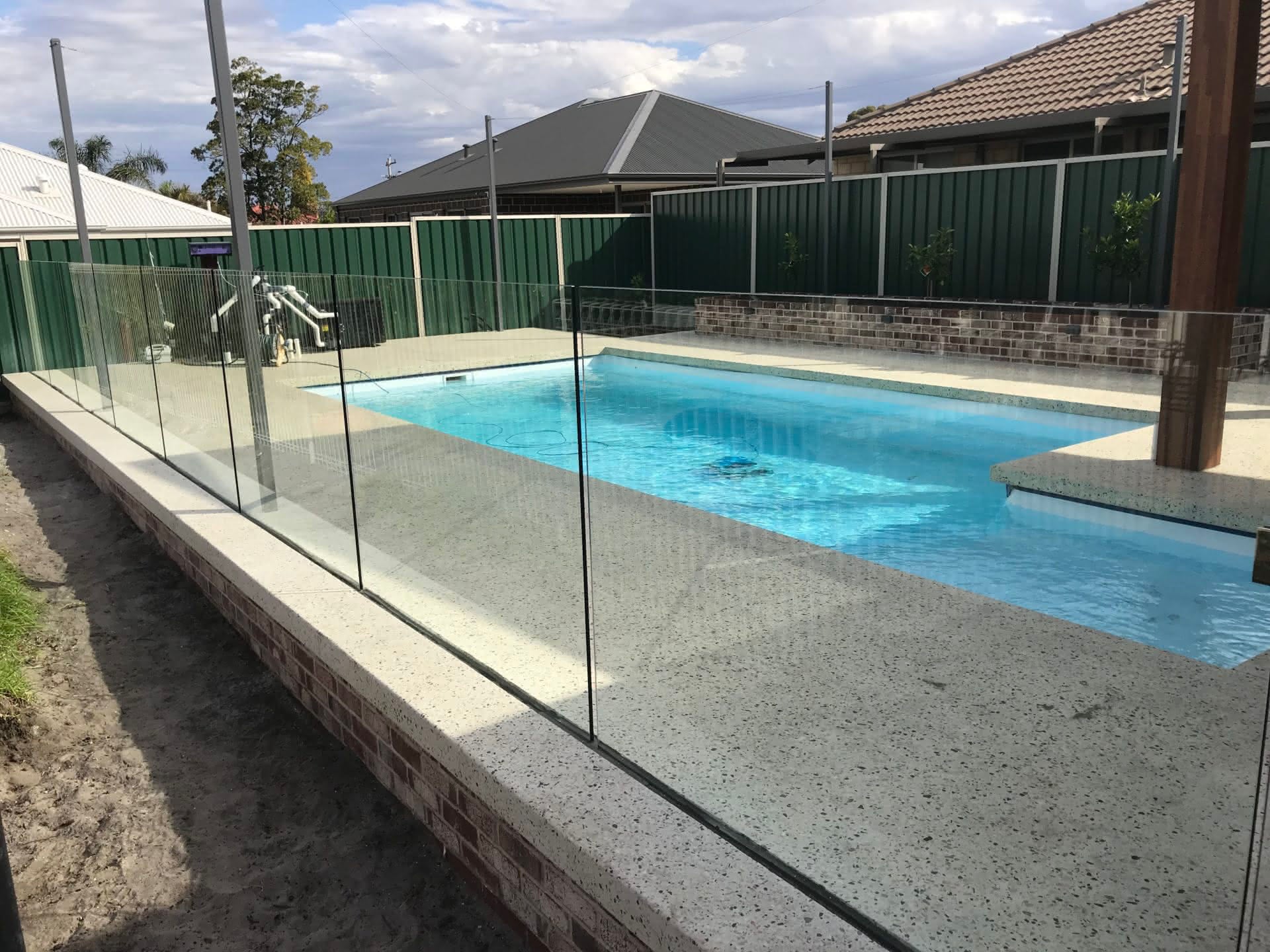 Glass Frameless Pool Fence