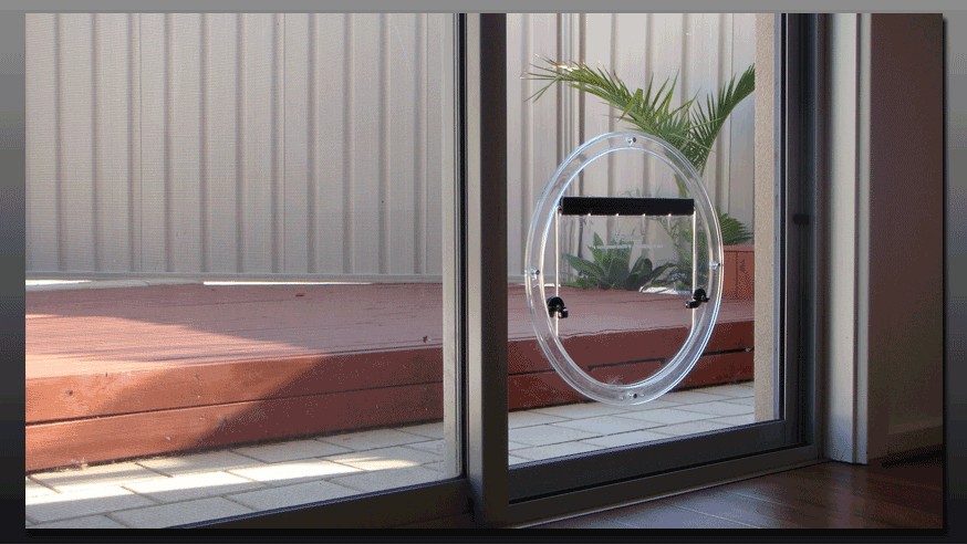 Patio pet door